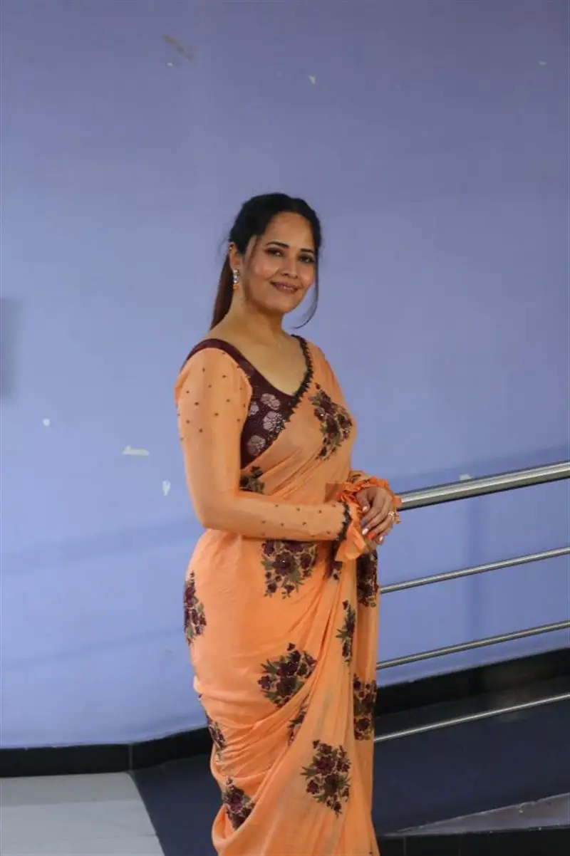 Anasuya Bharadwaj at Simbaa Movie Trailer Launch